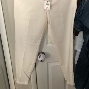 White Calvin Klein pants - brand new